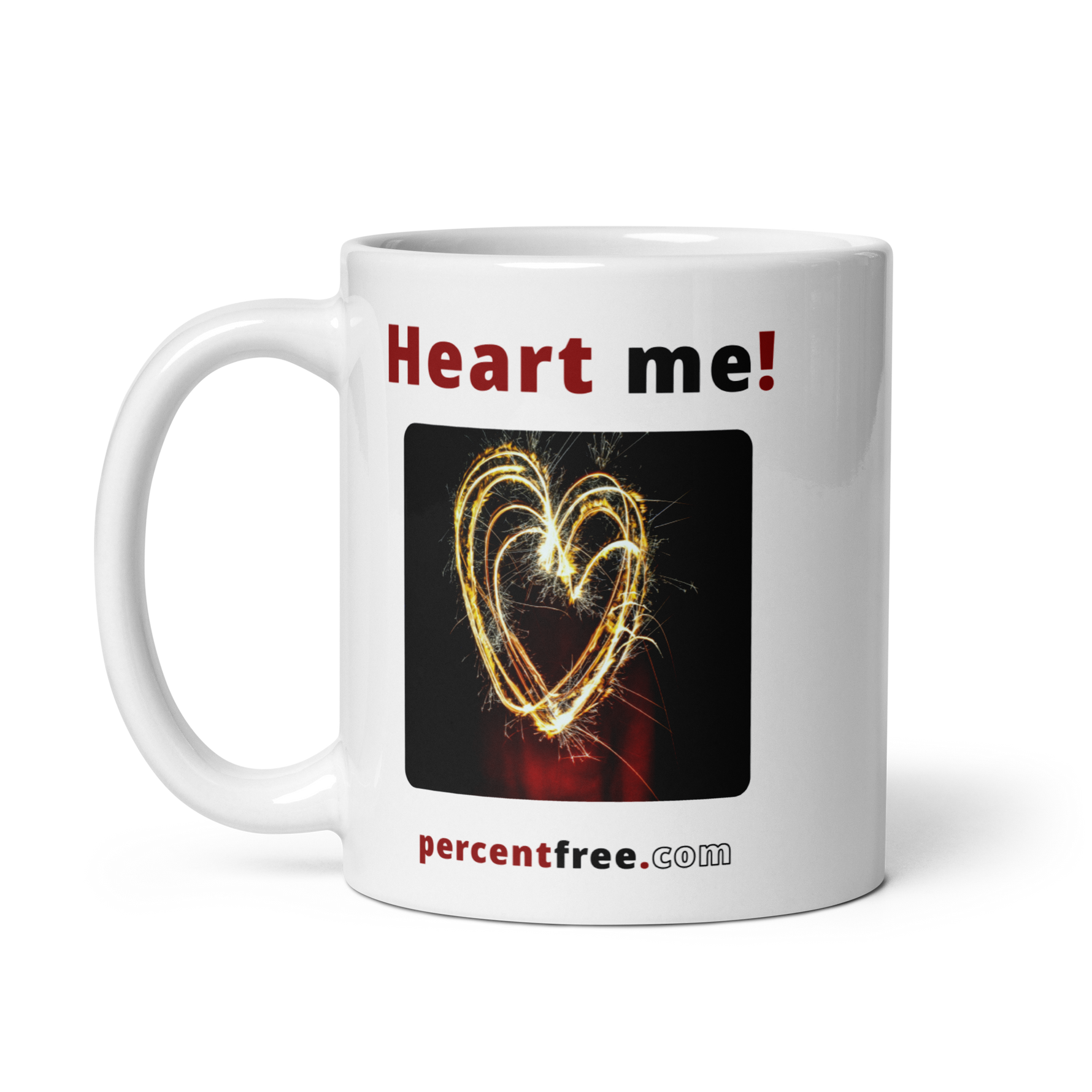 Heart me! freedom coffee mug 