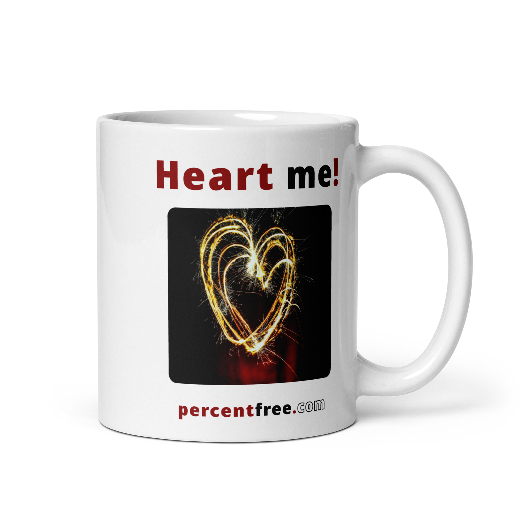 Heart me! freedom coffee mug #11-oz