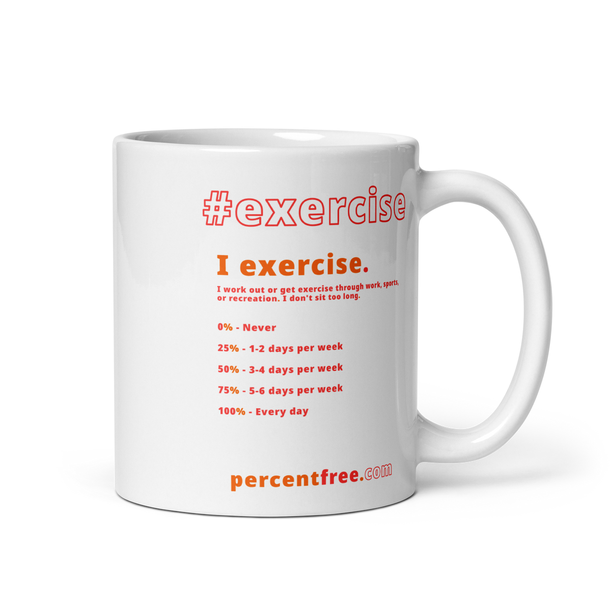 Exercise Coffee Mug - 