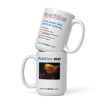 Politics Coffee Mug - Politics me! - golden pheasant - 