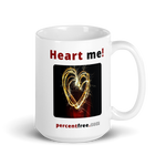 Heart me! freedom coffee mug 