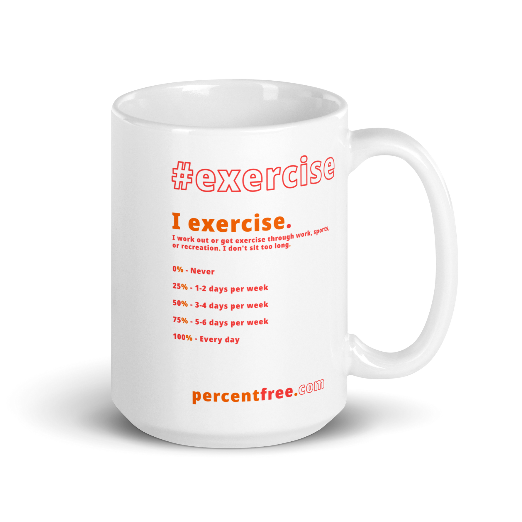 Exercise Coffee Mug - 