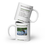 Procrastination Coffee Mug - Unprocrastinate me! - limpkin preening - 