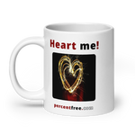 Heart me! freedom coffee mug 