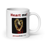 Heart me! freedom coffee mug 