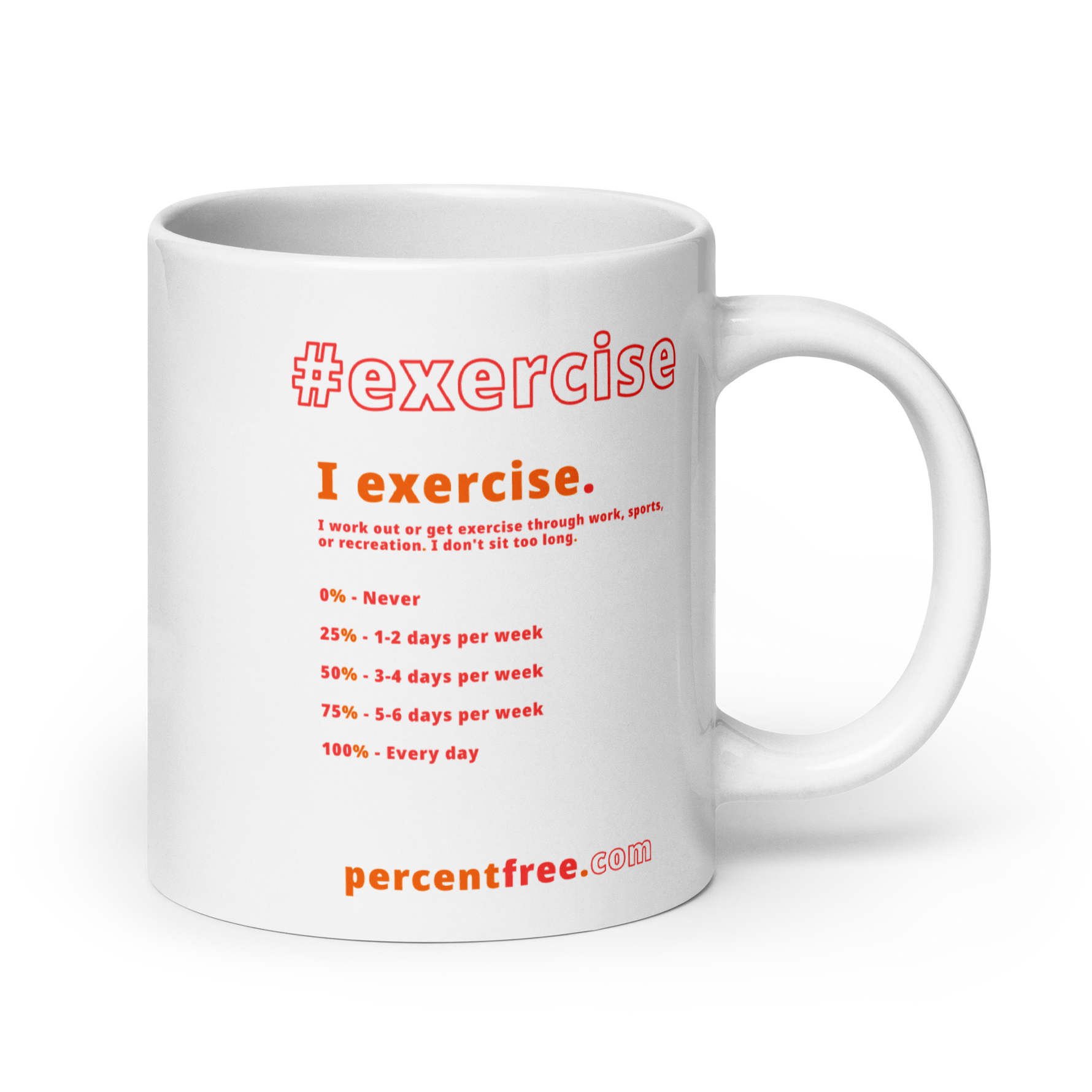 Exercise Coffee Mug - 